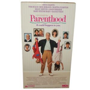 PARENTHOOD vintage VHS movie in original paper case Steve Martin Rick Moranis